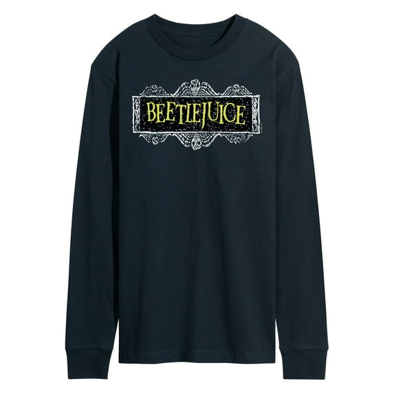 Beetlejuice - Beetlejuice Logo - Men's Long Sleeve T-Shirt