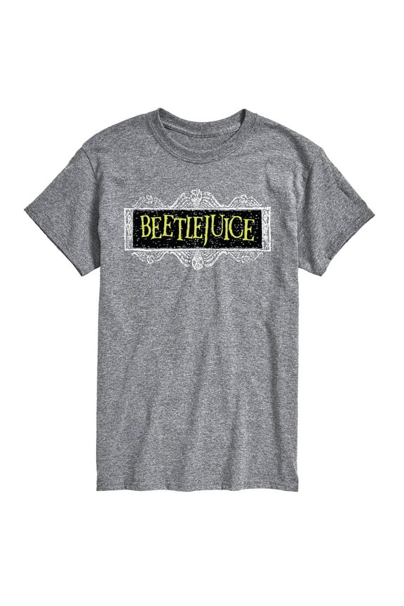 - Beetlejuice Logo - Men's Short Sleeve Graphic T-Shirt