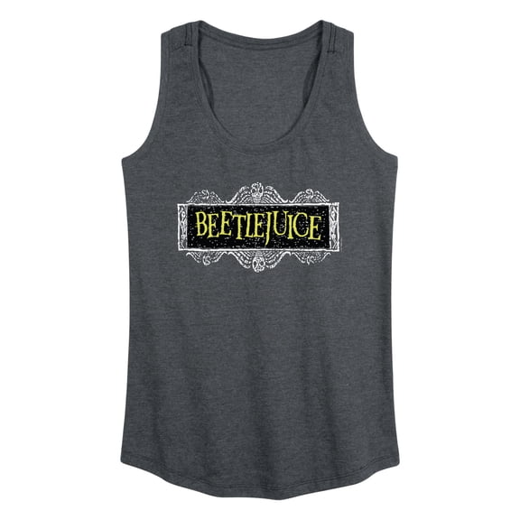 Beetlejuice - Beetlejuice Logo - Women's Racerback Tank
