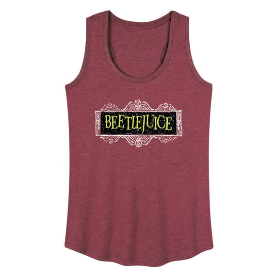 Beetlejuice - Beetlejuice Logo - Women's Racerback Tank