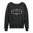thumbnail image 1 of Beetlejuice - Beetlejuice Logo - Women's Lightweight French Terry Long Sleeve Shirt, 1 of 4