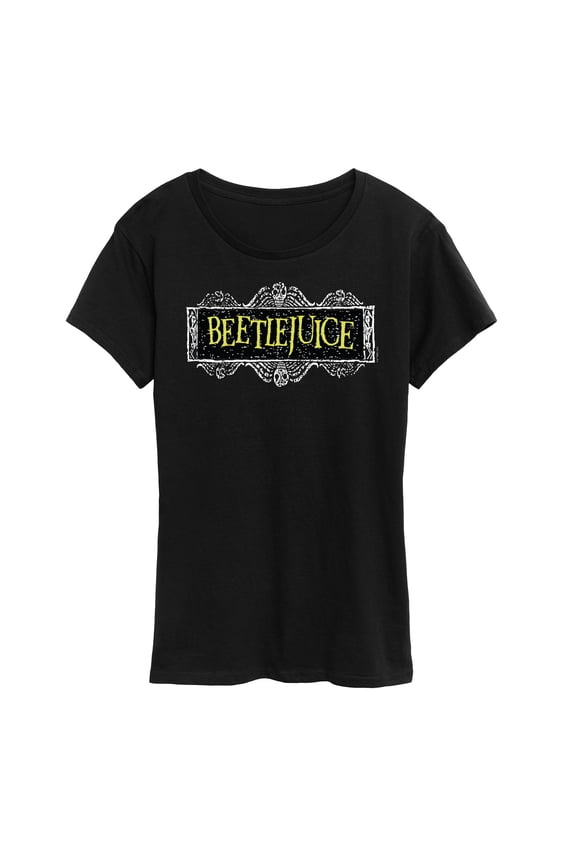 - Beetlejuice Logo - Women's Short Sleeve Graphic T-Shirt