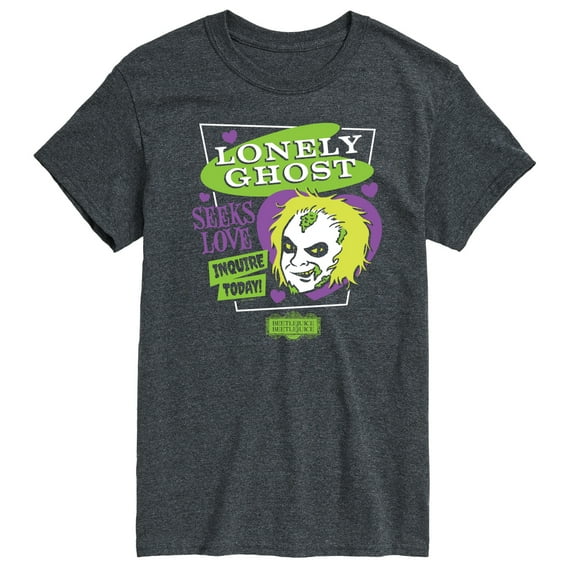 Beetlejuice Beetlejuice - Lonely Ghost - Men's Short Sleeve T-Shirt