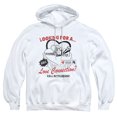 thumbnail image 1 of Beetlejuice Beetlejuice Love Beetlejuice Adult Pull-Over Hoodie, White, Medium, 1 of 4
