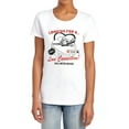 thumbnail image 1 of Beetlejuice Beetlejuice Love Beetlejuice Women's T Shirt, White, Small, 1 of 4