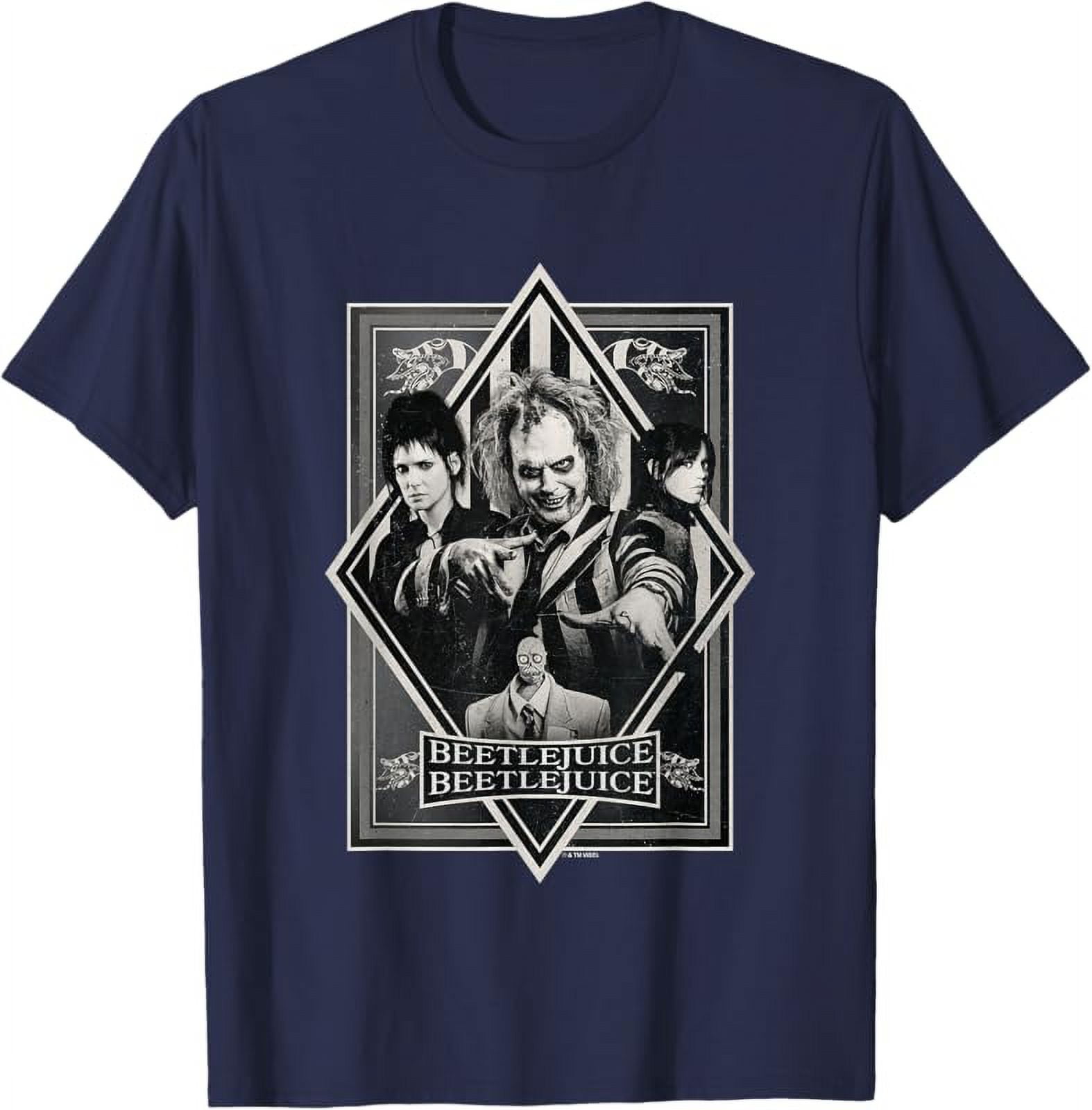Beetlejuice Beetlejuice Lydia Betelgeuse & Astrid Vintage TShirt