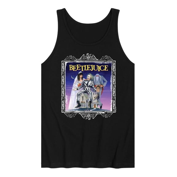 Beetlejuice - Beetlejuice Movie Poster Framed - Men's Jersey Tank Top