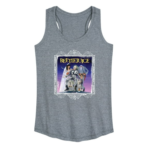 Beetlejuice - Beetlejuice Movie Poster Framed - Women's Racerback Tank