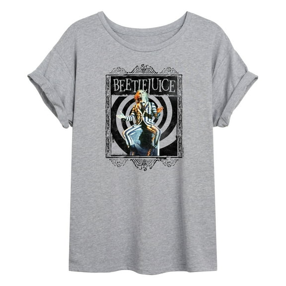 Beetlejuice - Beetlejuice On Grave - Women's Oversized T-Shirt