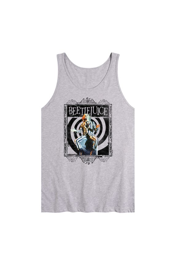 - Beetlejuice On Grave - Men's Jersey Tank Top