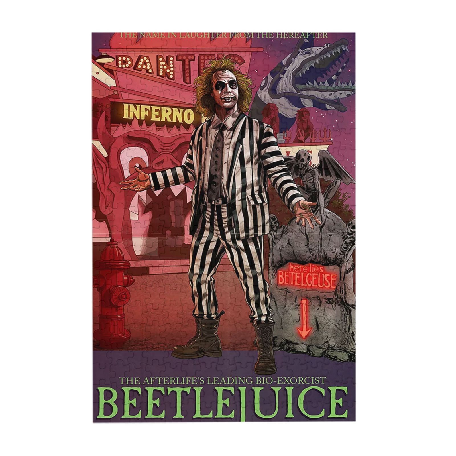 Beetlejuice Beetlejuice Puzzle For Adults & Kids 300 Piece Jigsaw