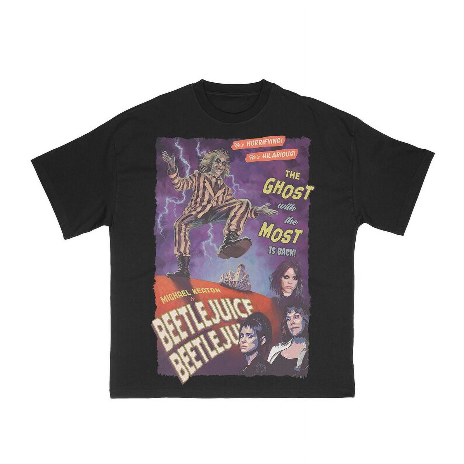 Beetlejuice Beetlejuice Shirt, Beetlejuice 2024, Michael Keaton, Jenna Ortega, Catherine Comfort ...