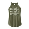 thumbnail image 1 of Beetlejuice - Beetlejuice Stacked - Juniors High Neck Tank Top, 1 of 4