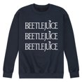 thumbnail image 1 of Beetlejuice - Beetlejuice Stacked - Men's Crew Neck Fleece Pullover, 1 of 4
