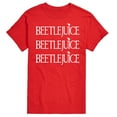 thumbnail image 1 of Beetlejuice - Beetlejuice Stacked - Men's Short Sleeve Graphic T-Shirt, 1 of 4