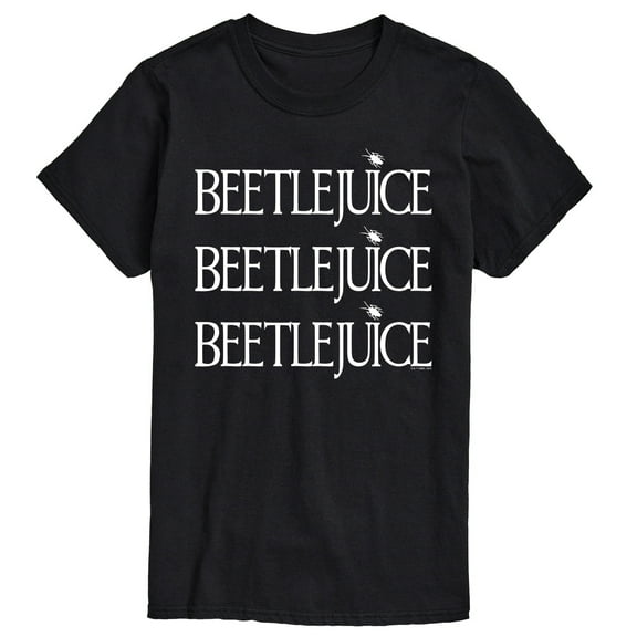 Beetlejuice - Beetlejuice Stacked - Men's Short Sleeve Graphic T-Shirt