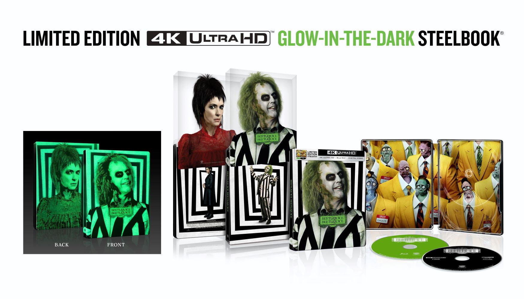 Beetlejuice Beetlejuice (Steelbook) (4K Ultra HD + Blu-ray +