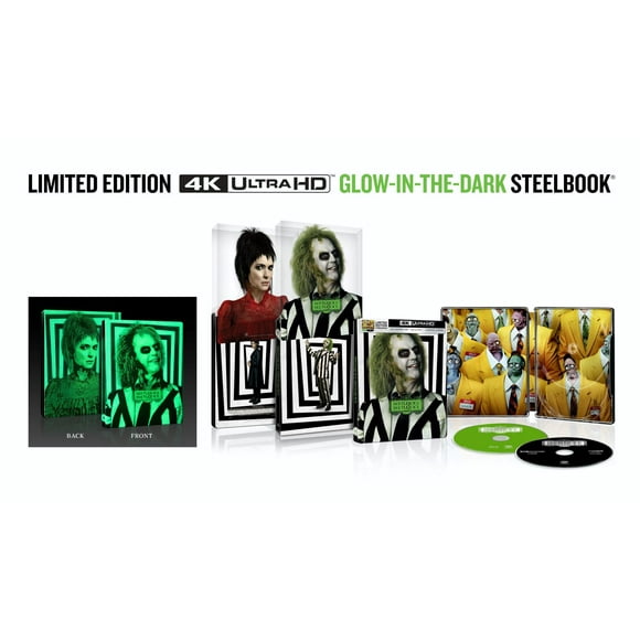 Beetlejuice Beetlejuice (Steelbook) (4K Ultra HD + Blu-ray + Digital Copy)