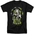 thumbnail image 1 of Beetlejuice Beetlejuice Stepdad From Hell Unisex Adult Tall T Shirt (2X-Large) Black, 1 of 4