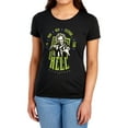 thumbnail image 1 of Beetlejuice Beetlejuice Stepdad From Hell Women's T Shirt, Black, Small, 1 of 4