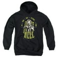 thumbnail image 1 of Beetlejuice Beetlejuice Stepdad From Hell Youth Kids Boy/Girls Pull-Over Hoodie, Black, X-Large, 1 of 4