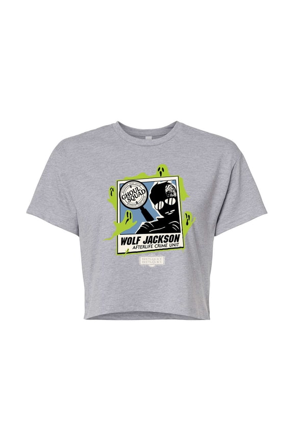 - Wolf Jackson Pic - Junior's Cropped Tee