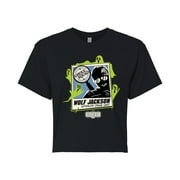 Beetlejuice - Wolf Jackson Pic - Juniors Cropped Tee