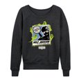 thumbnail image 1 of Beetlejuice Beetlejuice - Wolf Jackson Pic - Women's French Terry Long Sleeve Shirt, 1 of 5