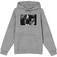 thumbnail image 1 of Beetlejuice Black & White Wedding Screenshot Adult Heather Gray Long Sleeve Hoodie-Medium, 1 of 6