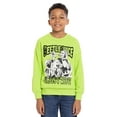 thumbnail image 1 of Beetlejuice Boys Long Sleeve Halloween Graphic Crewneck Sweatshirt, Sizes 4-18, 1 of 5