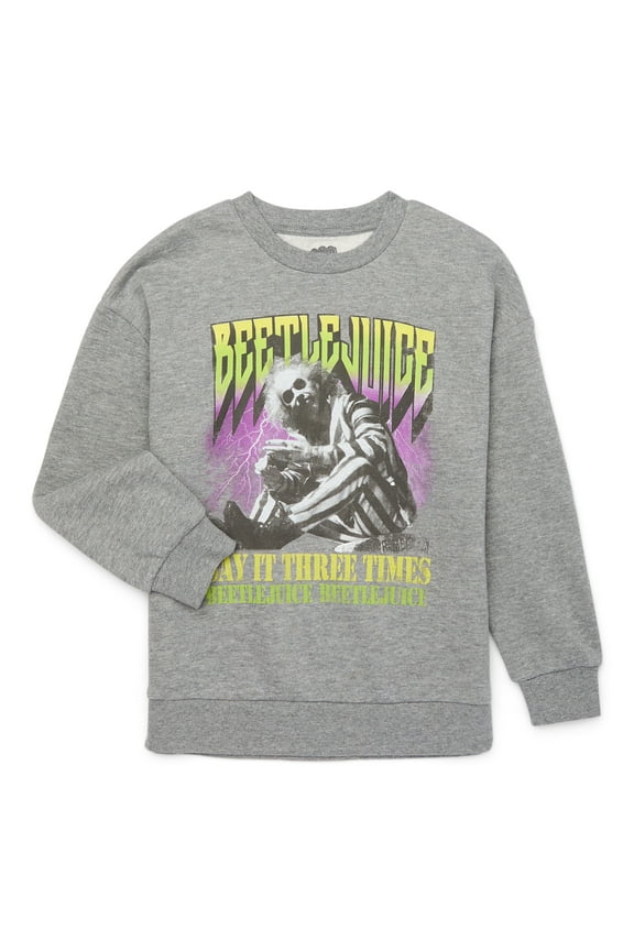 Boys Graphic Print Sweatshirt, Sizes 4-18