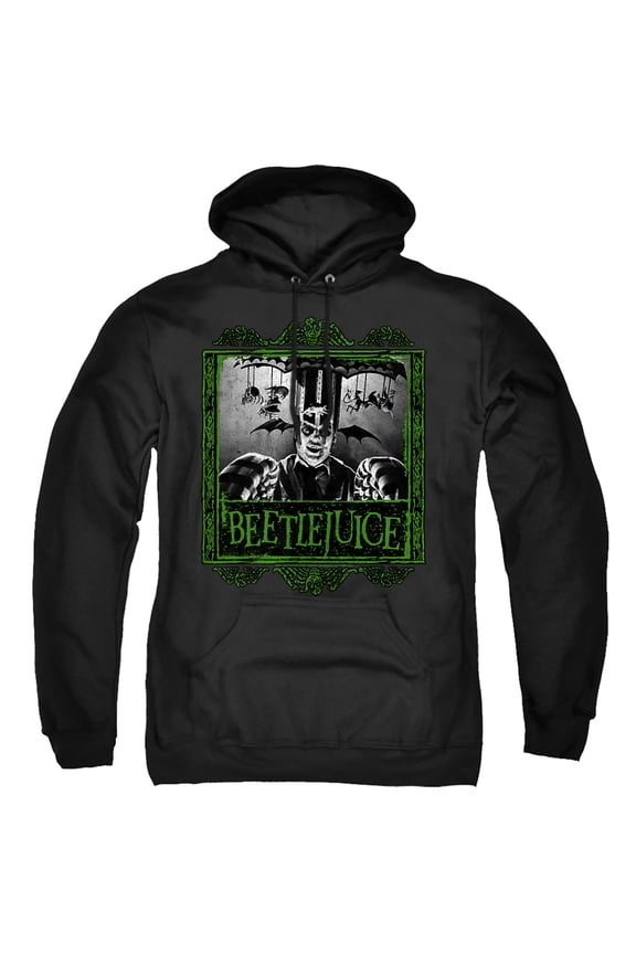 Carousel Beetlejuice Unisex Adult Pull-Over Hoodie,Carousel Beetlejuice, Large