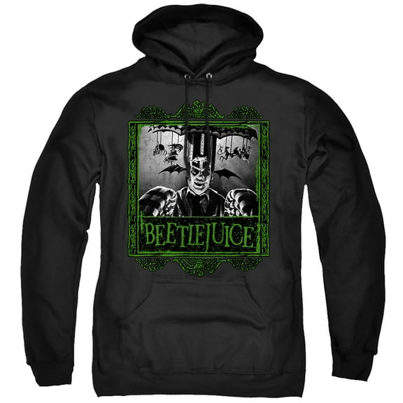 Beetlejuice Carousel Beetlejuice Unisex Adult Pull-Over Hoodie,Carousel Beetlejuice, X-Large