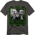 thumbnail image 1 of Beetlejuice Carousel Beetlejuice Unisex Adult T-Shirt, Charcoal, Medium, 1 of 7