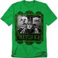 thumbnail image 1 of Beetlejuice Carousel Beetlejuice Unisex Adult T-Shirt, Kelly Green, 3X-Large, 1 of 7