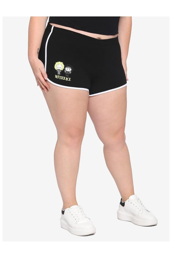 Beetlejuice Chibi Plus Sized Soft Shorts