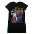 thumbnail image 1 of Beetlejuice Classic Movie Juniors Black Graphic Print Tee Shirt Dress-XXL, 1 of 1