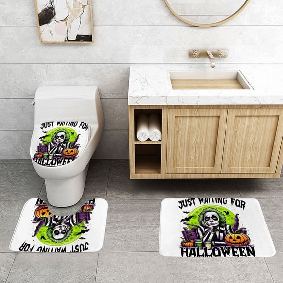 Beetlejuice Classic Three Piece Set With Water Absorption And Anti Slip Properties