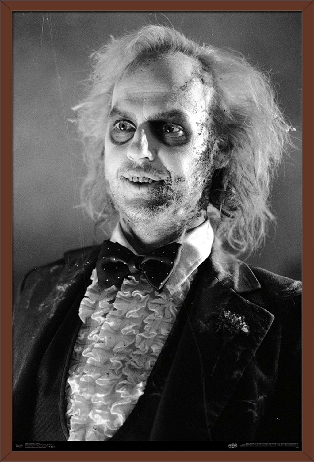 Beetlejuice - Classic Wall Poster, 22.375" x 34", Framed