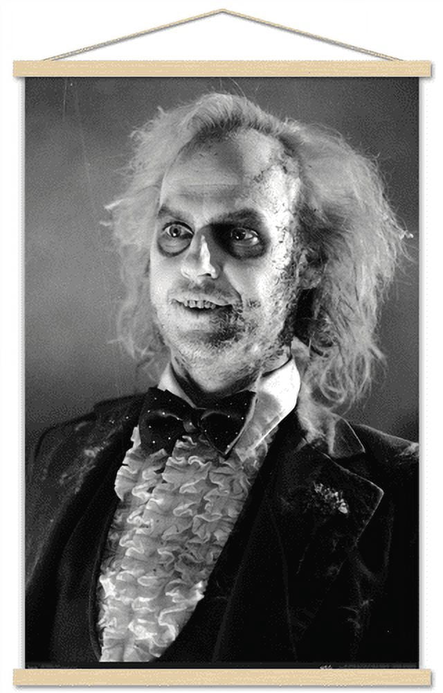 Beetlejuice - Classic Wall Poster with Wooden Magnetic Frame, 22.375" x 34"