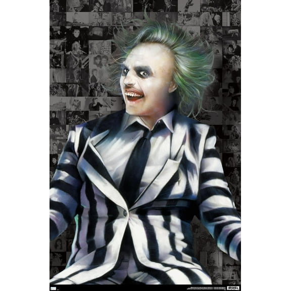 Beetlejuice - Collage Wall Poster, 22.375" x 34"