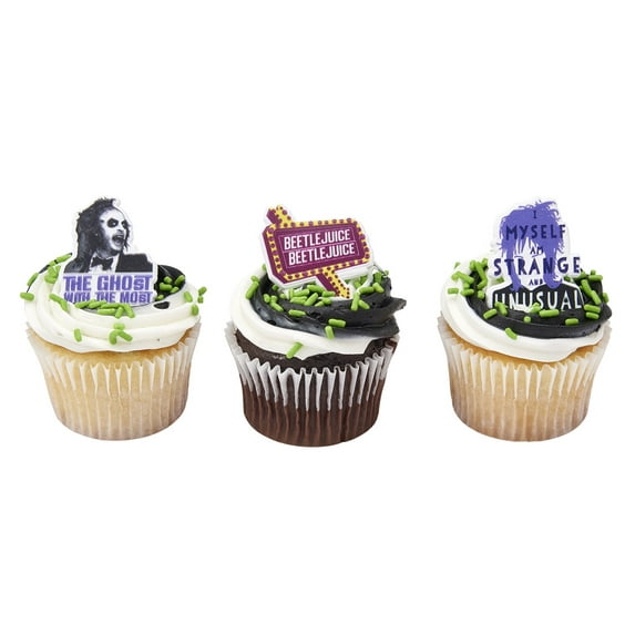 Beetlejuice Cupcakes