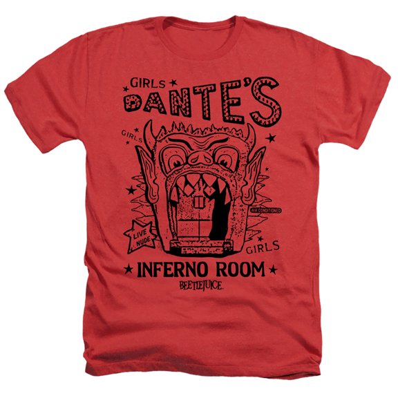 Beetlejuice - Dantes Inferno Room - Heather Short Sleeve Shirt - X-Large