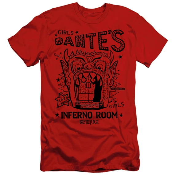 Beetlejuice - Dantes Inferno Room - Slim Fit Short Sleeve Shirt - X-Large
