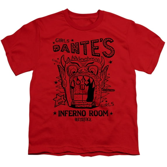 Beetlejuice - Dantes Inferno Room - Youth Short Sleeve Shirt - Small