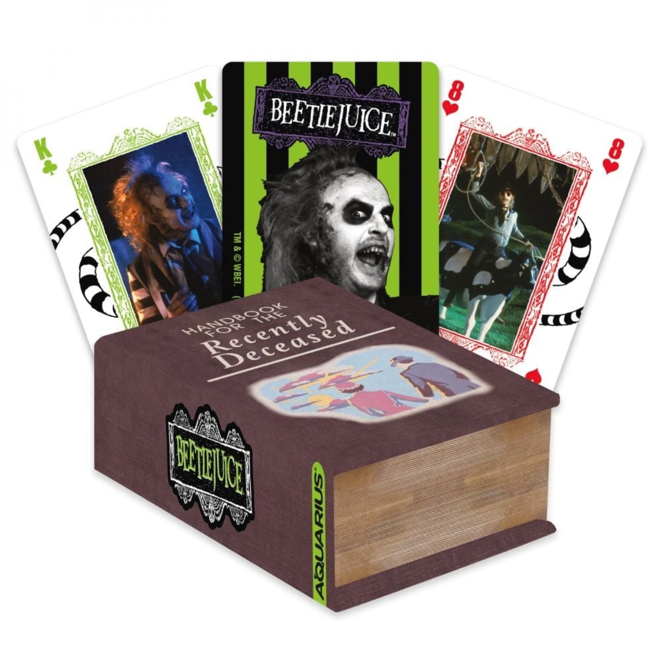 Beetlejuice Recently Deceased Premium Playing Cards