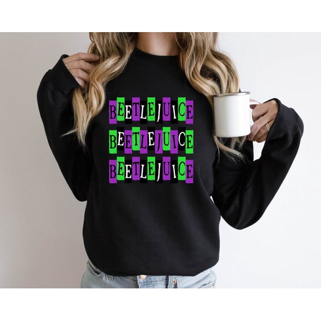 Beetlejuice Fan Sweatshirt,Recently Deceased Shirt,Halloween Babe,Ghost