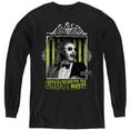 thumbnail image 1 of Beetlejuice Ghost With The Most Kids Long Sleeve T Shirt (Large) for Youth Boys and Girls, Black, 1 of 4