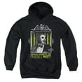 thumbnail image 1 of Beetlejuice Ghost With The Most Kids Pull-Over Hoodie (Large) for Youth Boys and Girls, Black, 1 of 5