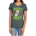 thumbnail image 1 of Beetlejuice Ghost Women's T Shirt,Charcoal, Large, 1 of 6